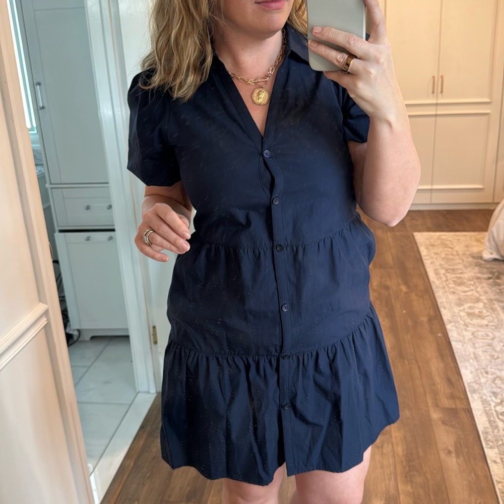 Brochu Walker Navy Dress Size Medium